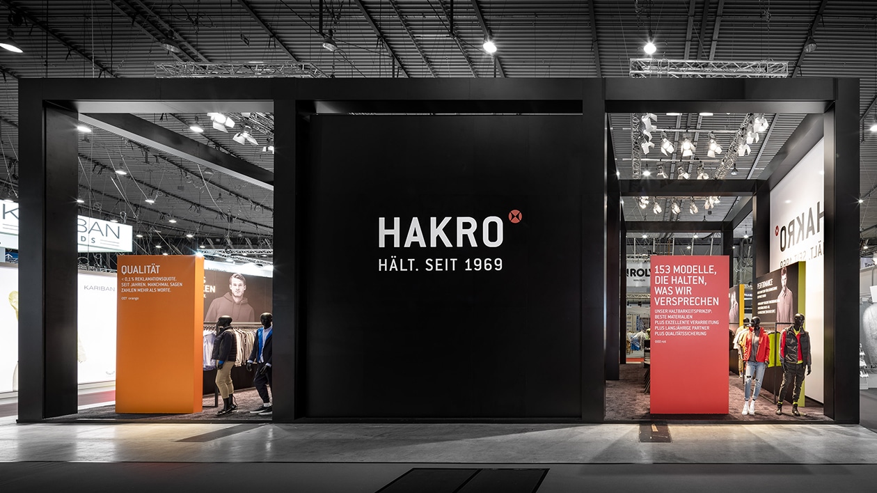 Hakro Messe in der Außenansicht