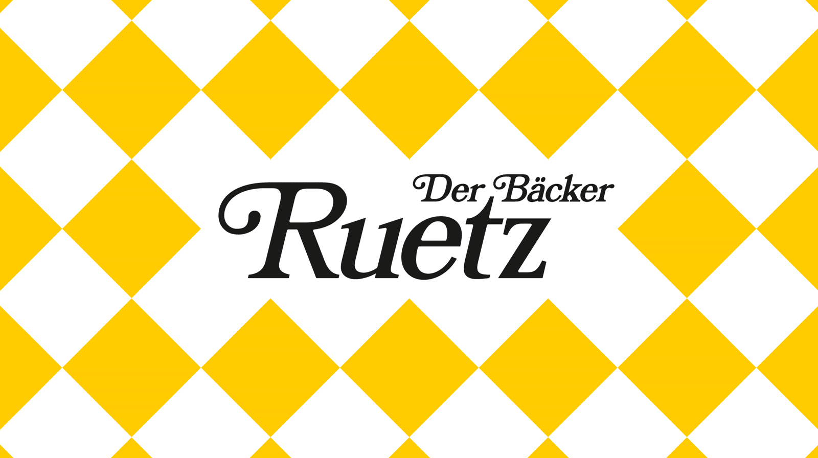 Das Logo der Bäckerei Ruetz für den Markenrelaunch