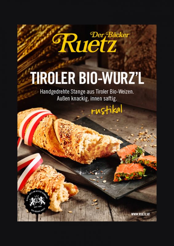 Bakery RUETZ brand relaunch