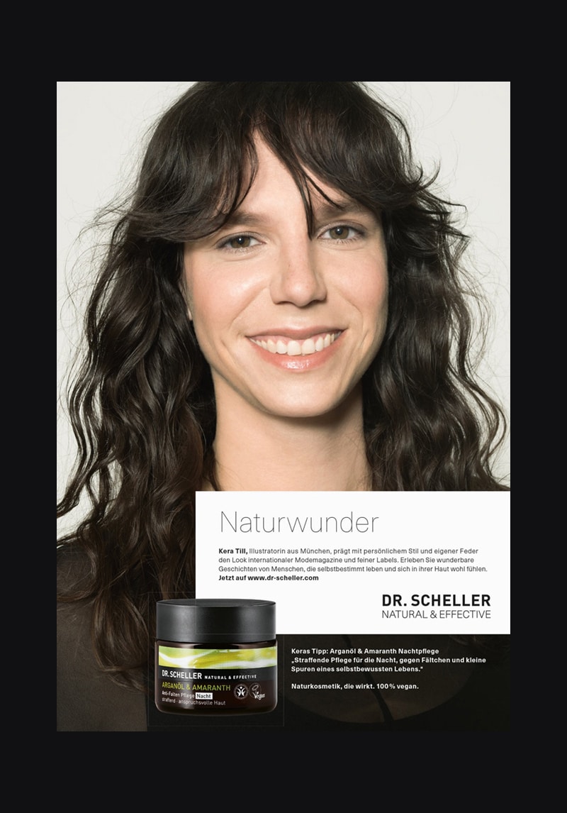 Visual as part of the Dr. Scheller brand relaunch