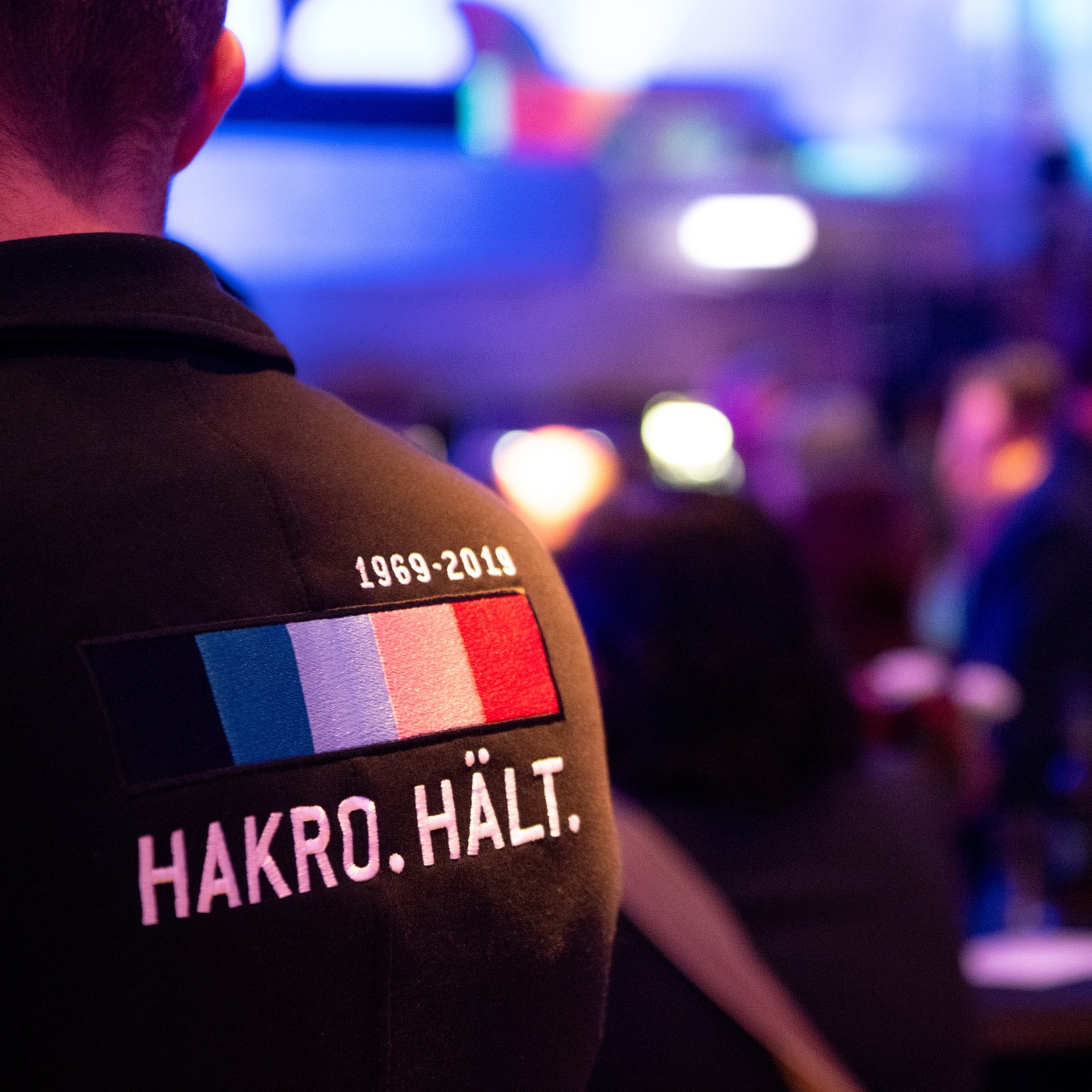 HAKRO. HÄLT. Blazer bei der Hakro Jubiläumsfeier